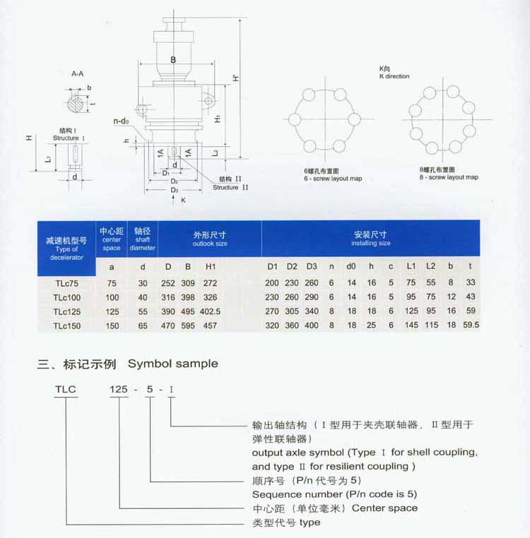 TLC型立式齒輪減速機(jī)